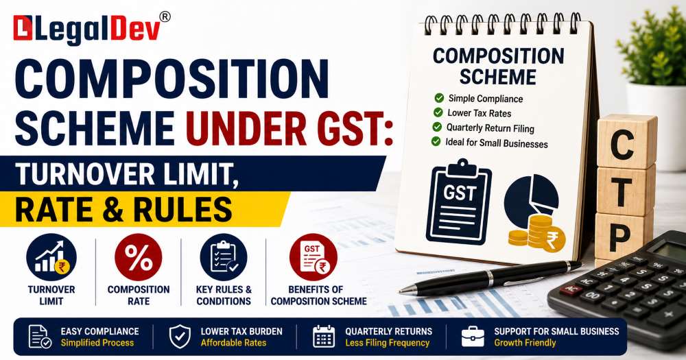Composition Scheme Under GST: Turnover Limit, Rate & Rules